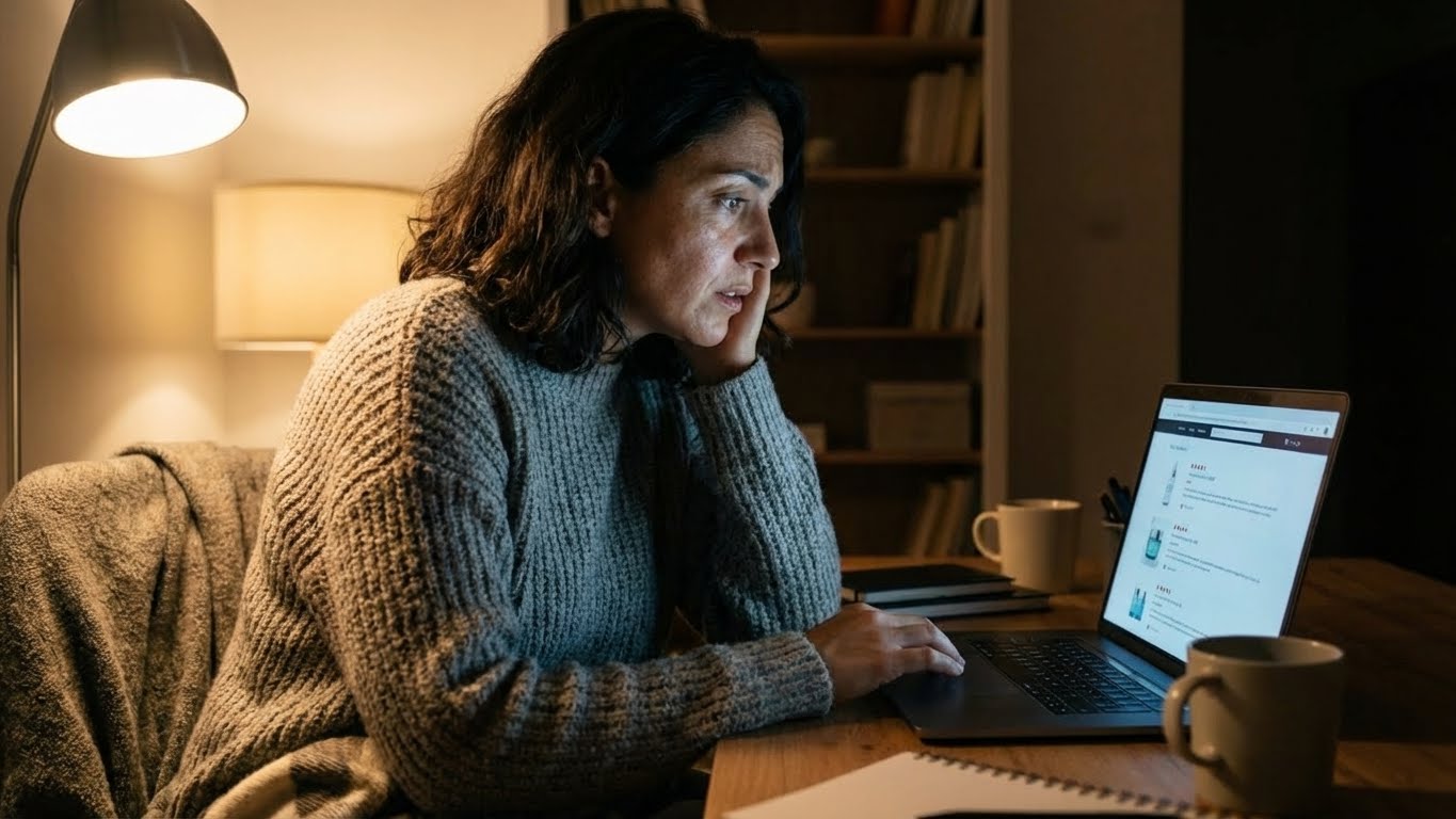 Late night scrolling, research mode